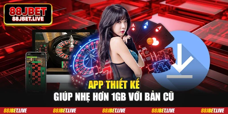 App thiết kế giúp nhẹ hơn 1GB với bản cũ